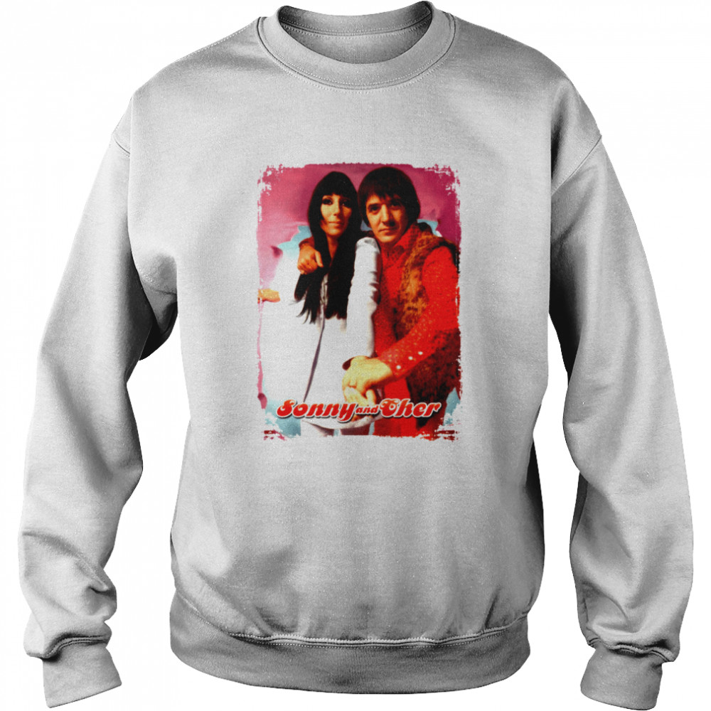 90s Vintage Sonny & Cher Music Tour Halloween shirt Unisex Sweatshirt