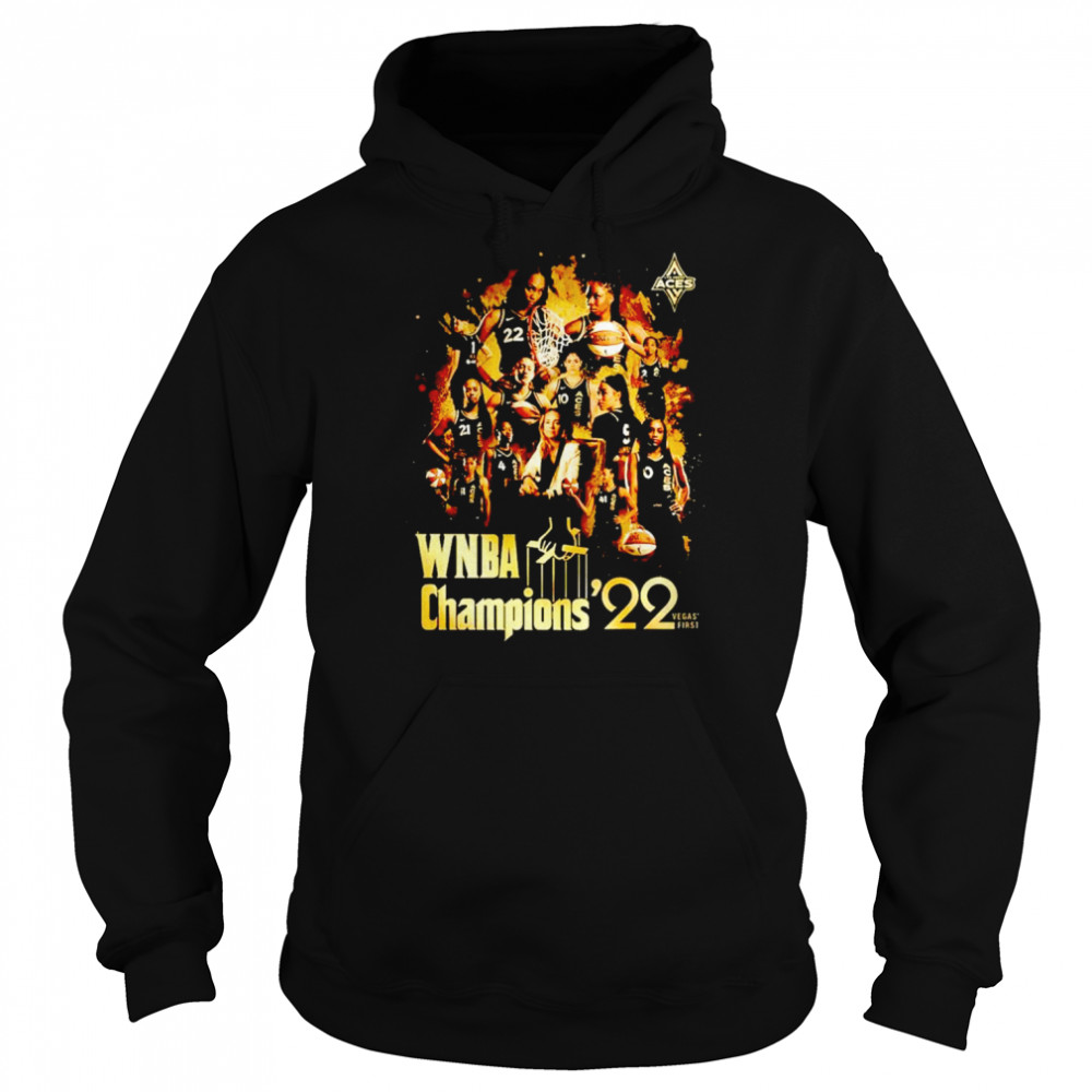 Las Vegas Aces ’22 WNBA Finals Champions shirt Unisex Hoodie