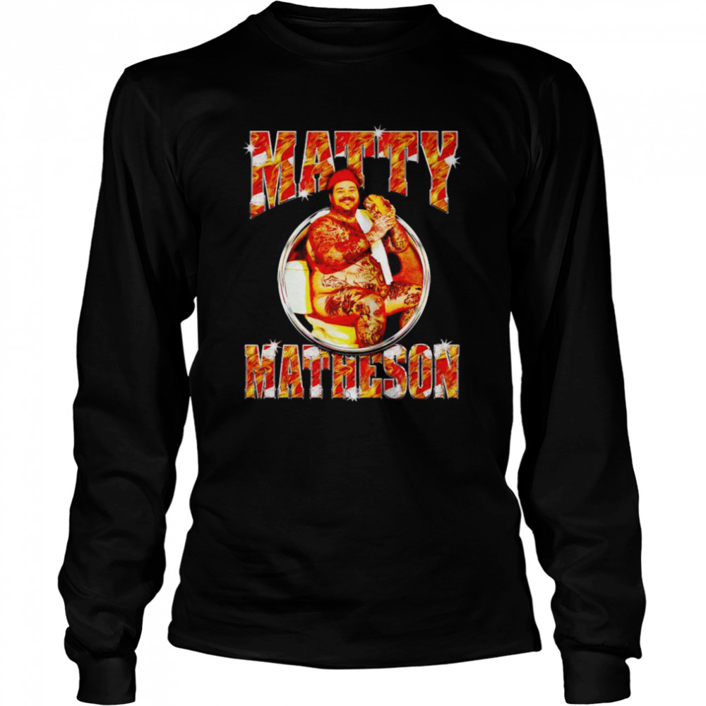 Matty Matheson tattoo shirt Long Sleeved T-shirt