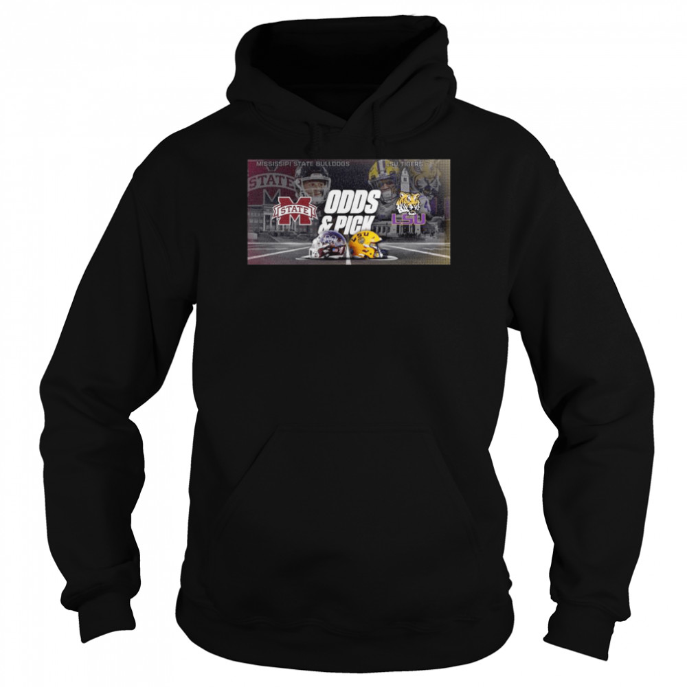 Mississippi State Bulldogs vs LSU Tiger Odds and Pick 2022 shirt Unisex Hoodie