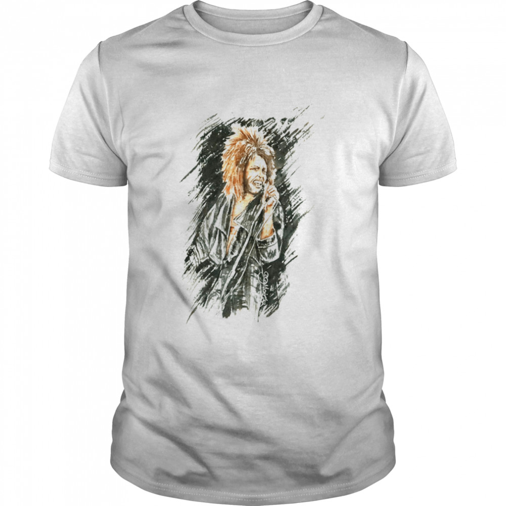 Vintage Painted Musician shirt