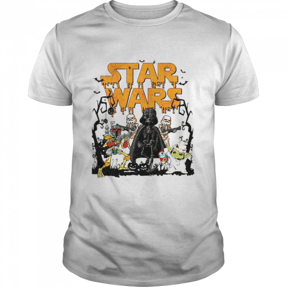 Vintage Star Wars Skeleton shirt