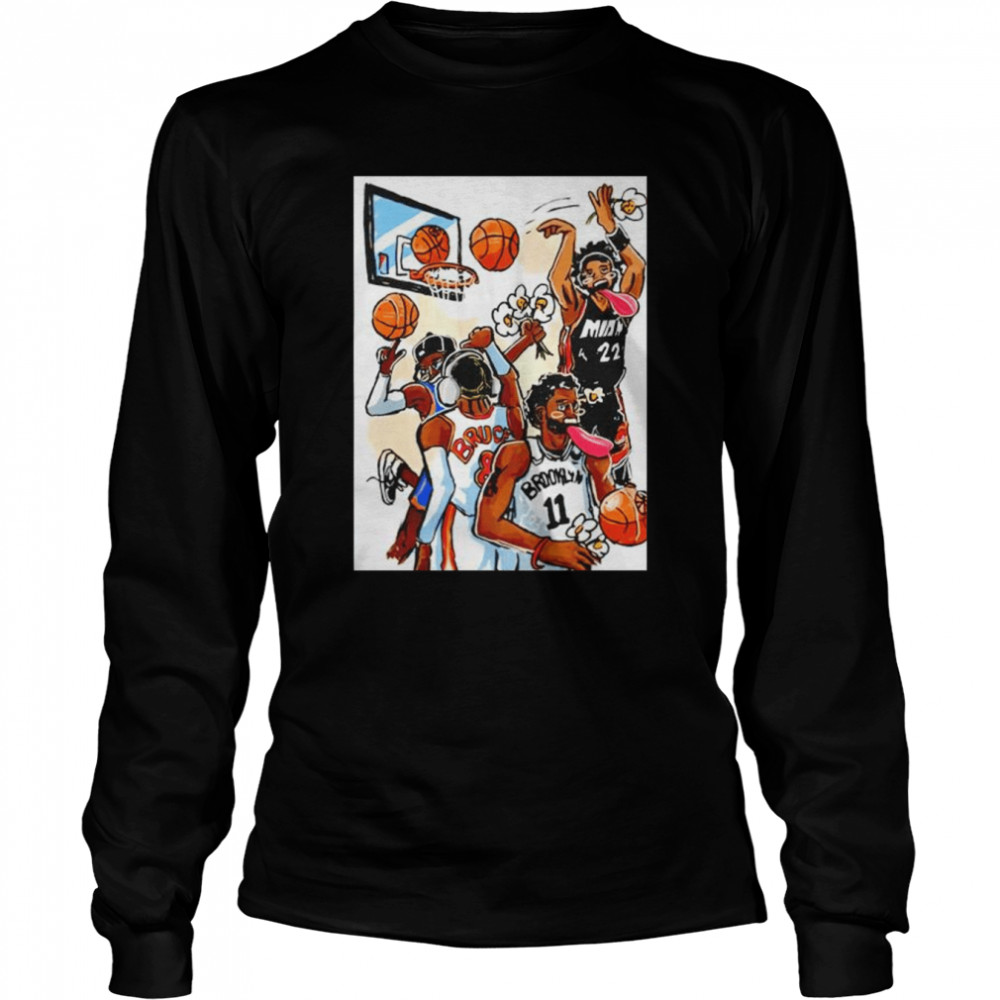 Bruce Ray basketball shirt Long Sleeved T-shirt