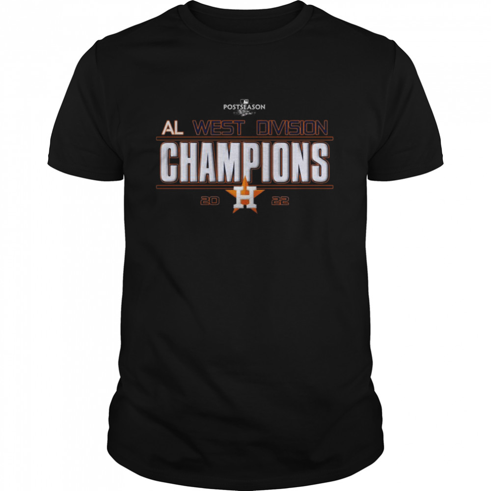 2022 Postseason Houston Astros Al West Division Champions shirt Classic Men's T-shirt