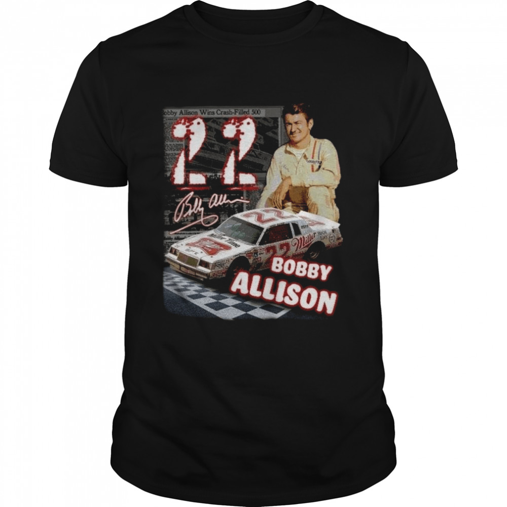 Bobby Allison Number 22 Nascar shirt