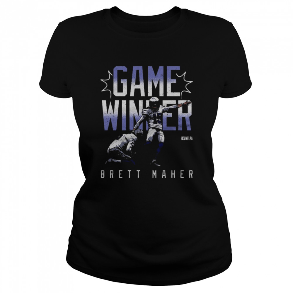 Brett Maher Dallas Game Winner shirt Classic Women's T-shirt