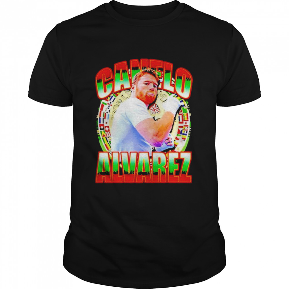Canelo Alvarez Champion Mexican Professional Boxer shirt
