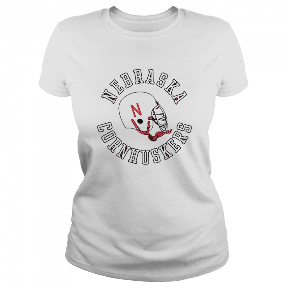 Charlie Hustle Nebraska Cornhuskers Football shirt Classic Women's T-shirt
