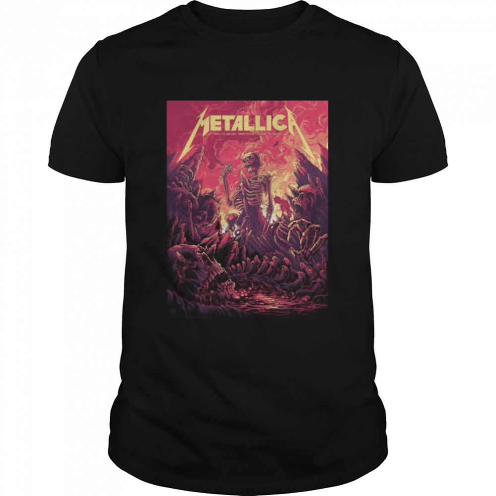 Dan Mumford Metallica Landgraaf Netherlands Poster Pinkpop Festival 2022 shirt Classic Men's T-shirt