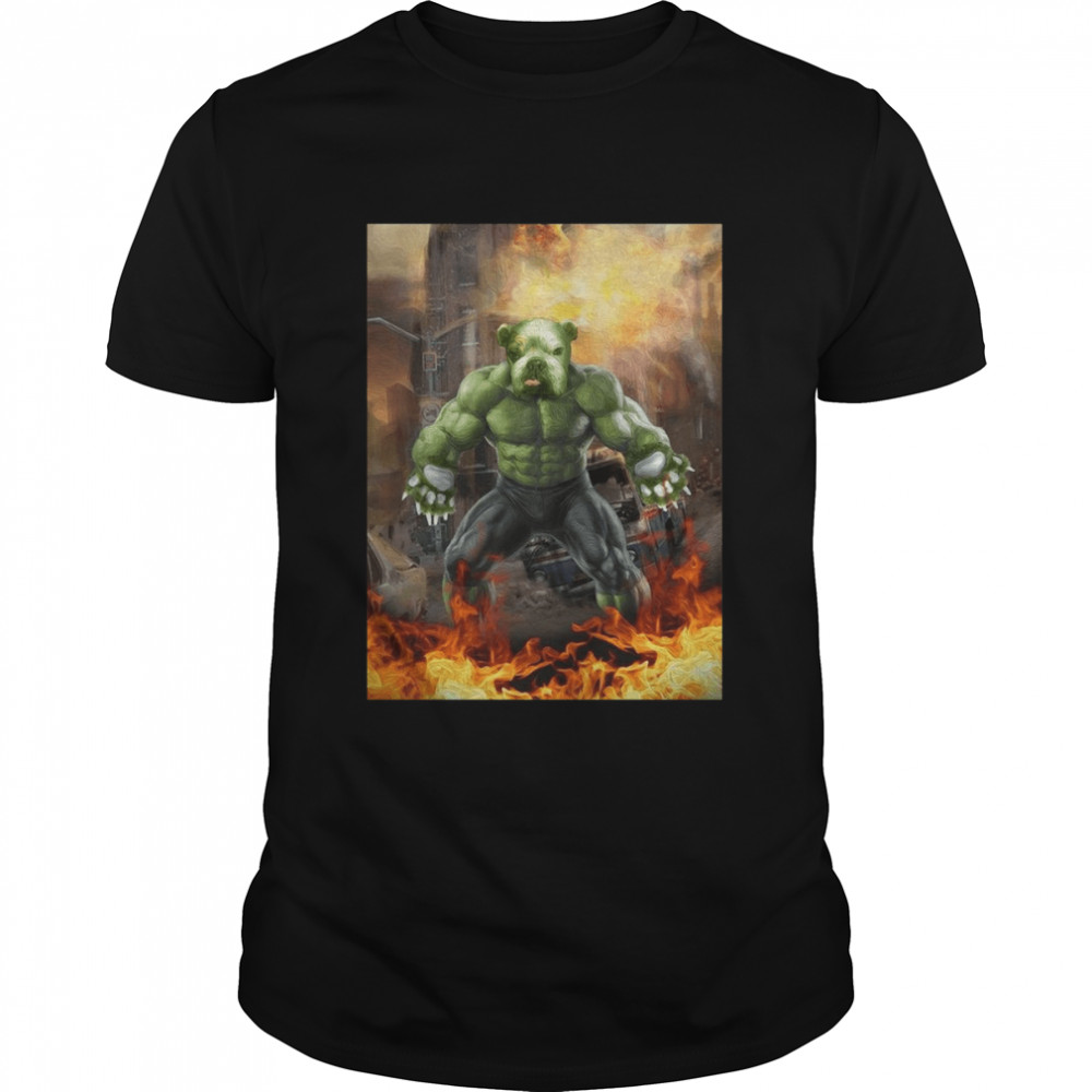 Doggo Hulk Personalized Pet shirt