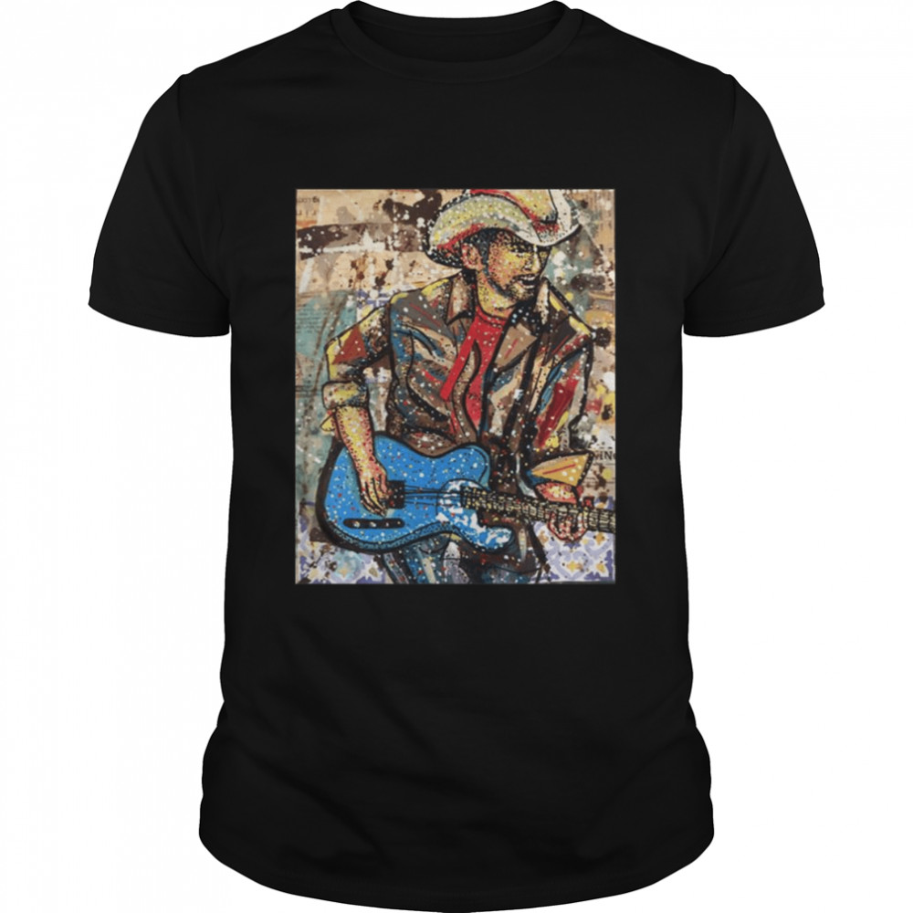 Fanart Retro Th Legend Brad Paisley shirt