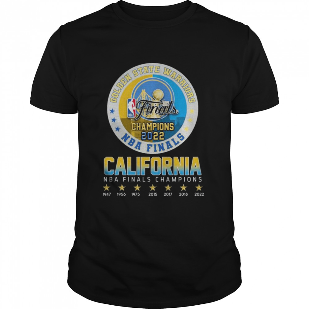 Golden State Warriors California NBA finals Champions 2022 shirt Classic Men's T-shirt