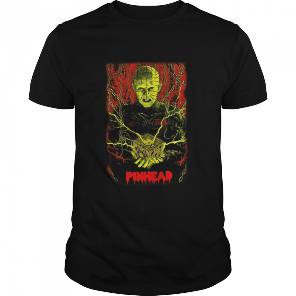 Holding The Box Pinhead Pinhead Horror Halloween shirt