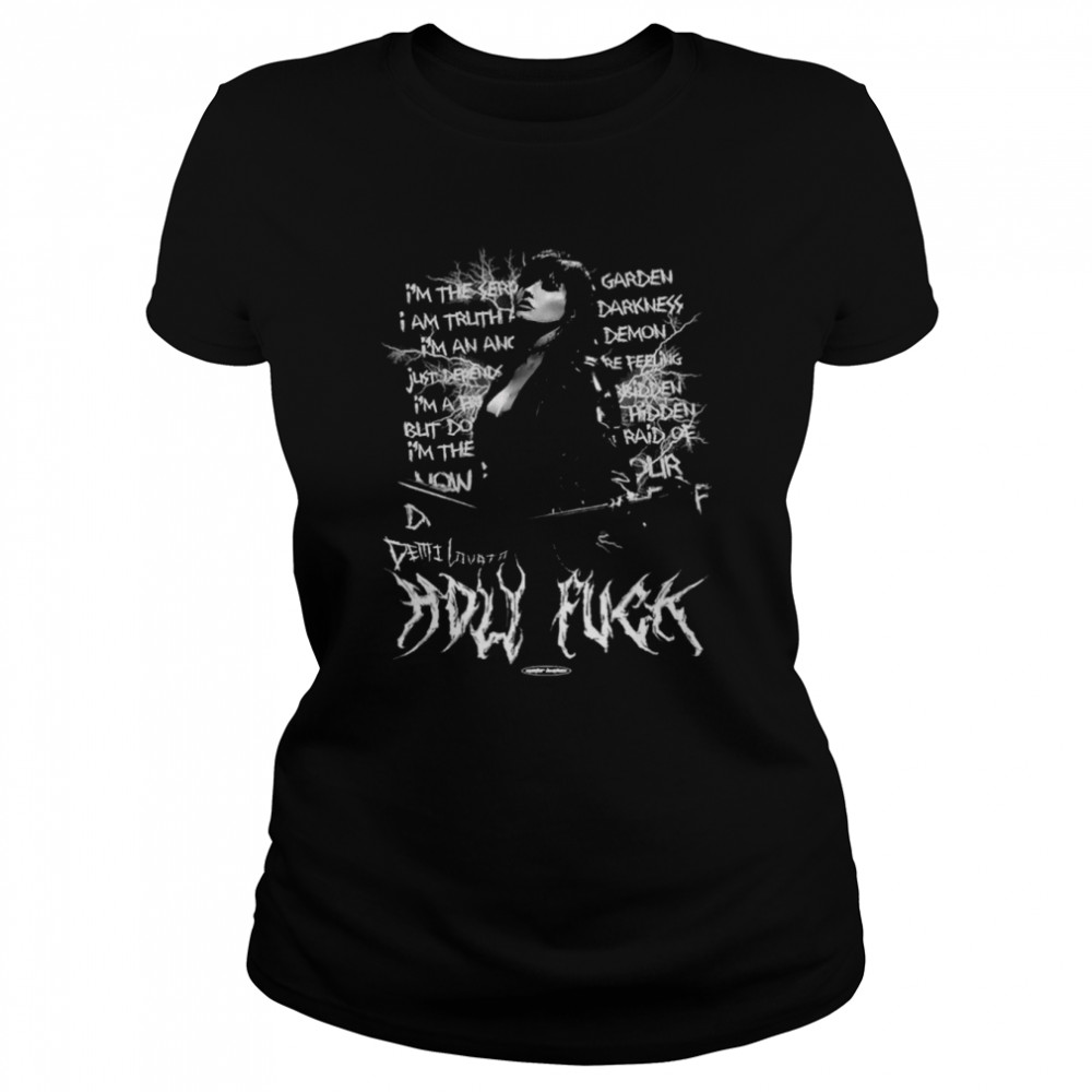 Holy Fvck Demi Lovato Hot shirt Classic Women's T-shirt