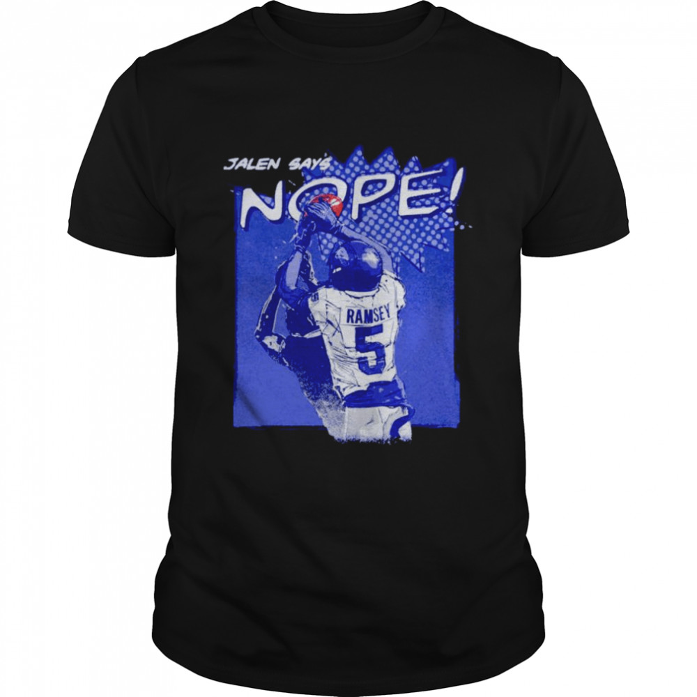 Jalen Ramsey Los Angeles Rams nope shirt