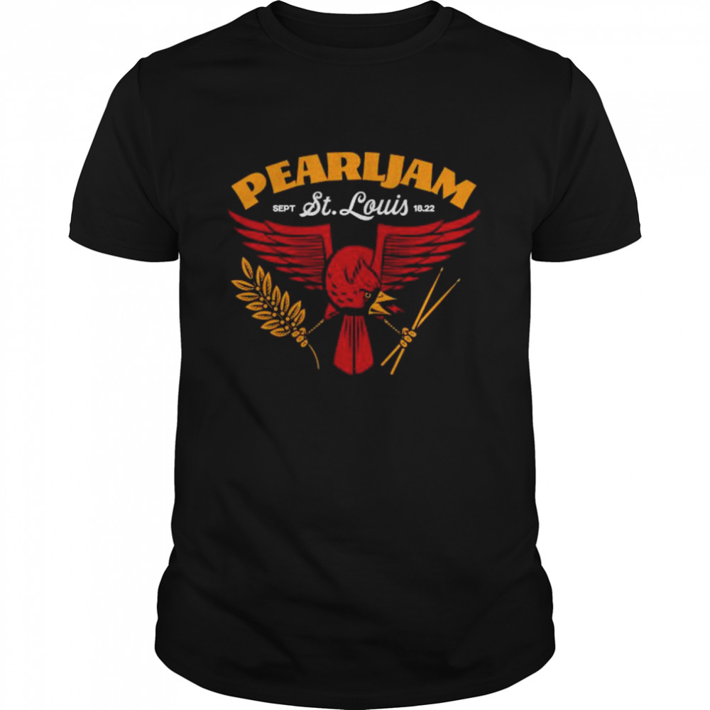 Lan Williams Pearl Jam St. Louis Cardinals 2022 logo shirt