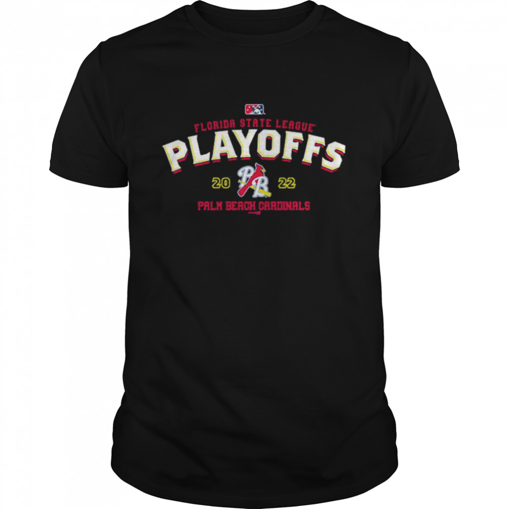 Palm Beach Cardinals 2022 Florida State League Playoffs shirt