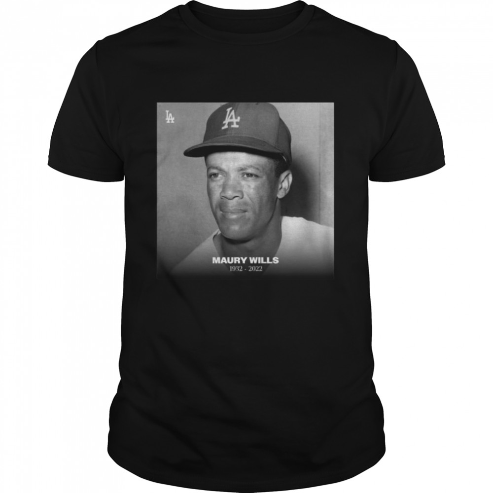 Rip Maury Wills 1932-2022 Shirt