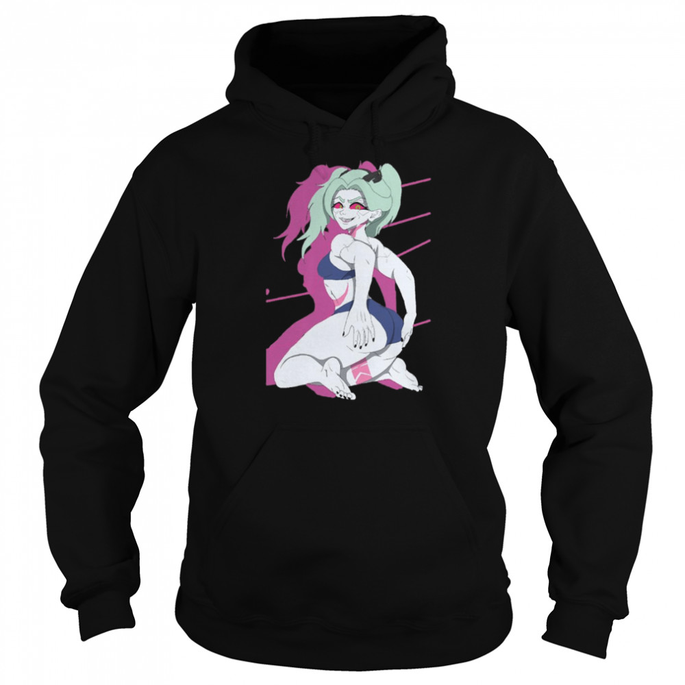 Sexy Demon Face Rebecca Cyberpunk shirt Unisex Hoodie