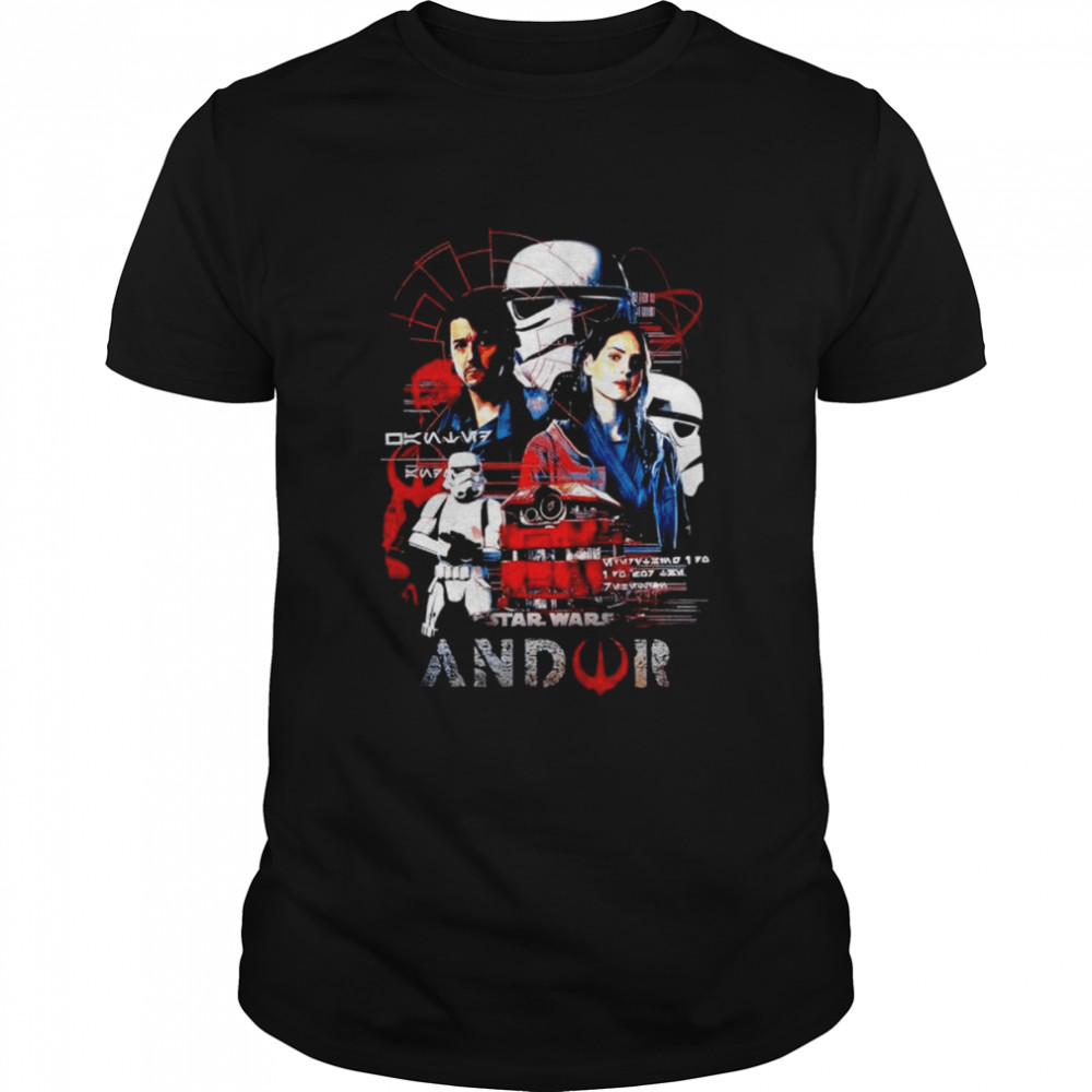 Star Wars Andor Hero Print shirt Classic Men's T-shirt