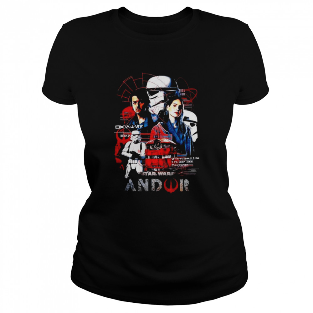 Star Wars Andor Hero Print shirt Classic Women's T-shirt
