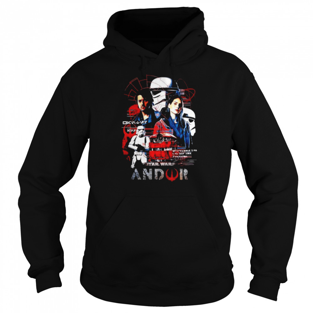 Star Wars Andor Hero Print shirt Unisex Hoodie