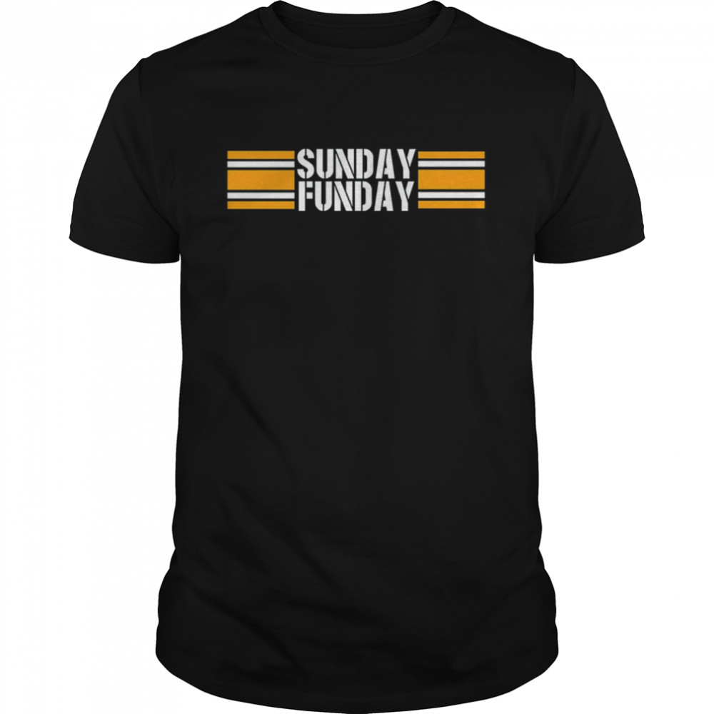 Sunday Day Fun Day Football Pittsburgh Steel City Sports Retro shirt Classic Men's T-shirt