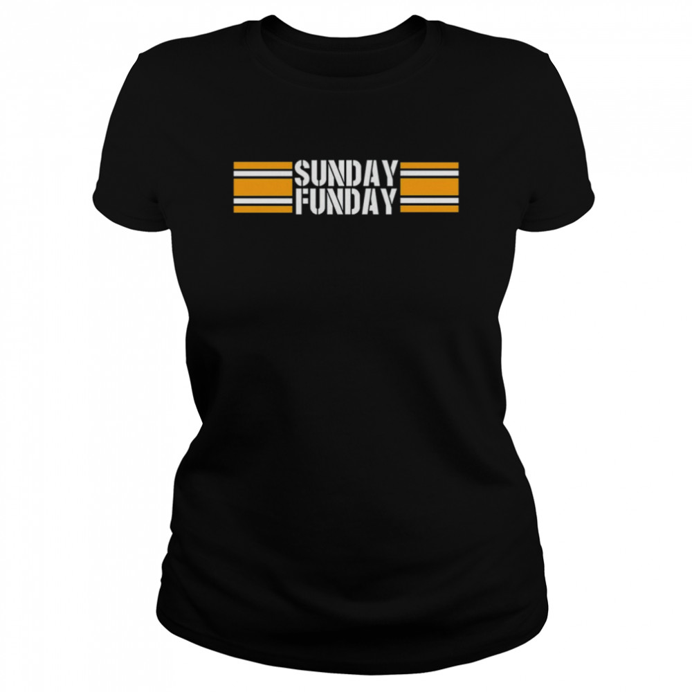 Sunday Day Fun Day Football Pittsburgh Steel City Sports Retro shirt Classic Women's T-shirt
