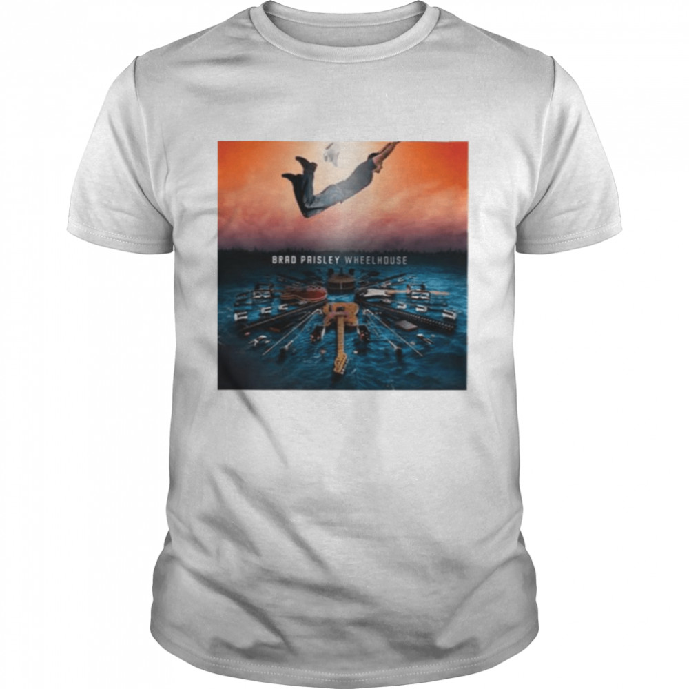 Whellhouse Brad Paisley Logo Album Cover shirt