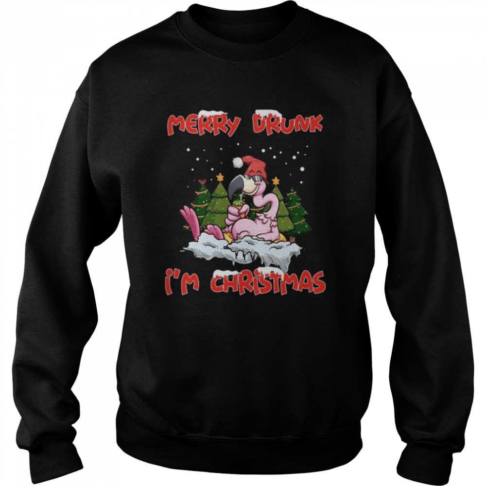 Drunk Christmas Funny Christmas shirt Unisex Sweatshirt