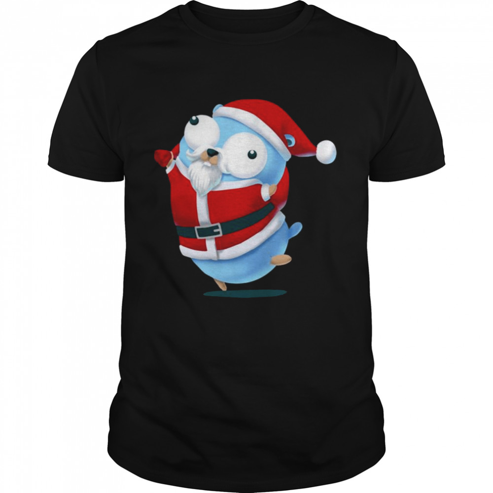 Golang Gopher Mouse Go Christmas shirt Classic Men's T-shirt