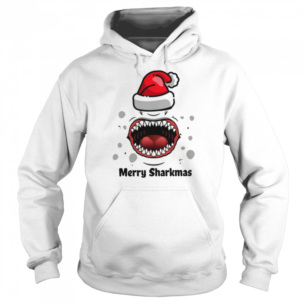 Merry Sharkmas Christmas shirt Unisex Hoodie