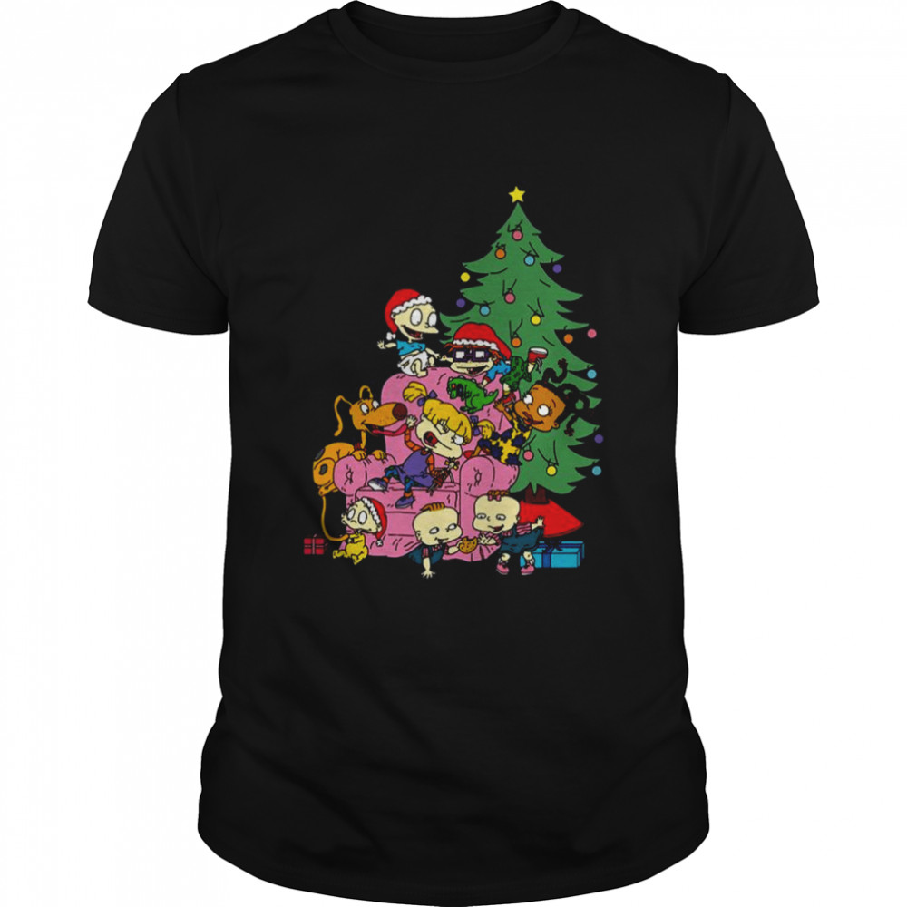 Retro Vintage Christmas Chuckie Finster Rugrats shirt