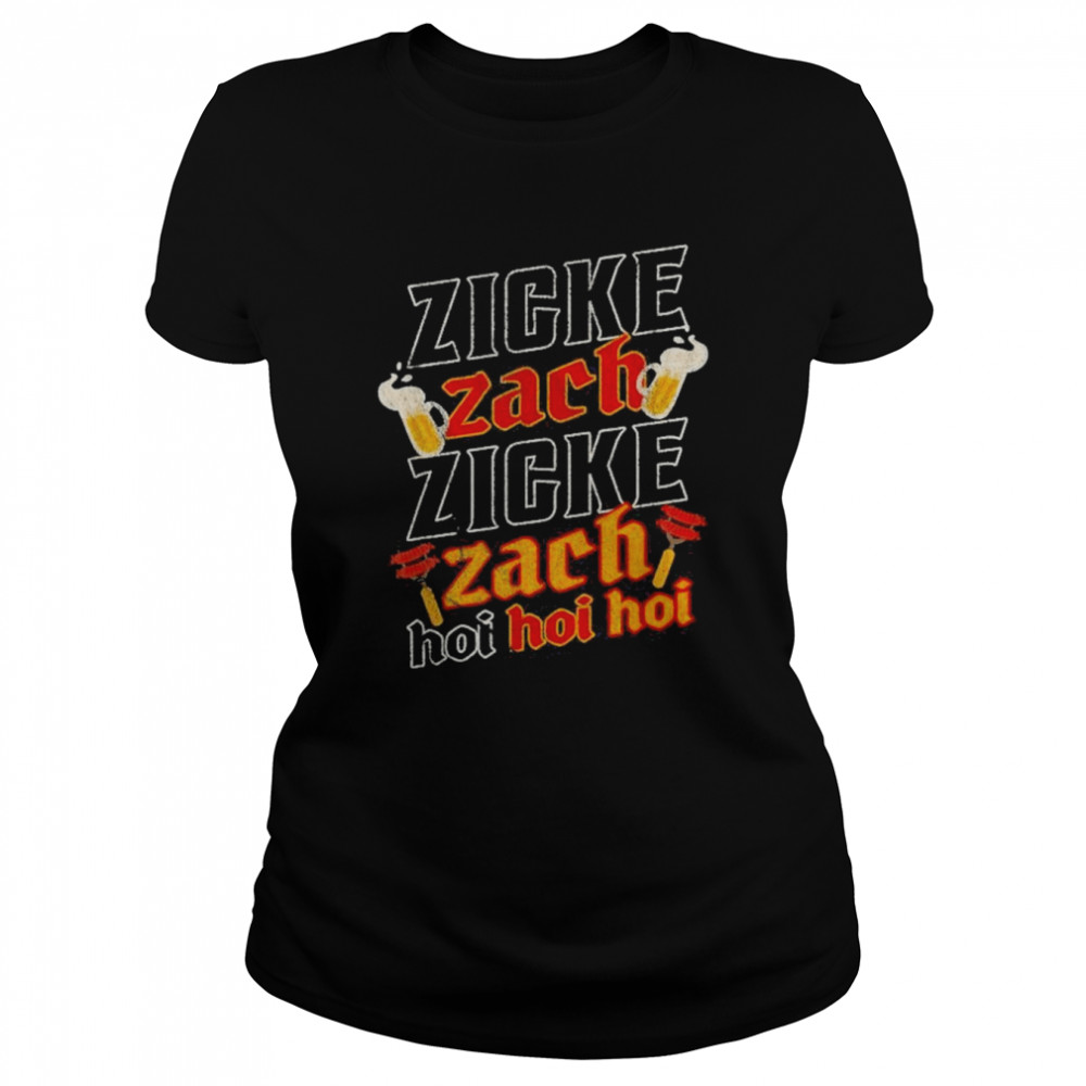 Zicke Zacke Zicke Zacke Hoi Hoi Hoi Womens Oktoberfest Classic Women's T-shirt
