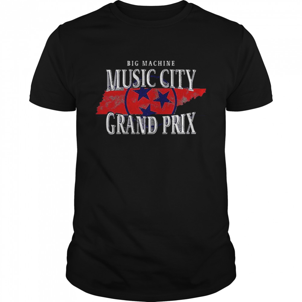 2022 Big Machine Music City Grand Prix Stadium Classic Men's T-shirt