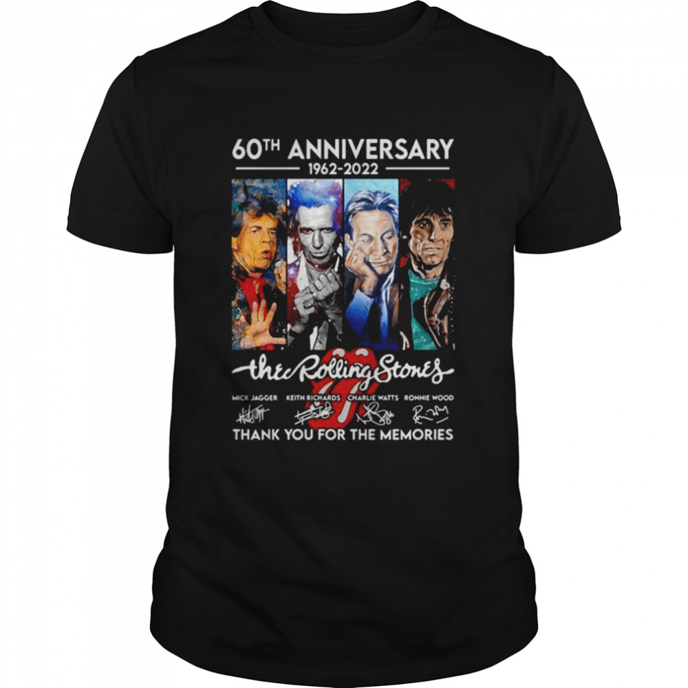 Band The Stones Legend Art 60th Anniversary The Rolling Stones shirt Classic Men's T-shirt