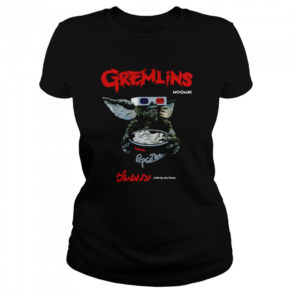 Gremlins Cinema Deluxe Popcorn shirt Classic Women's T-shirt