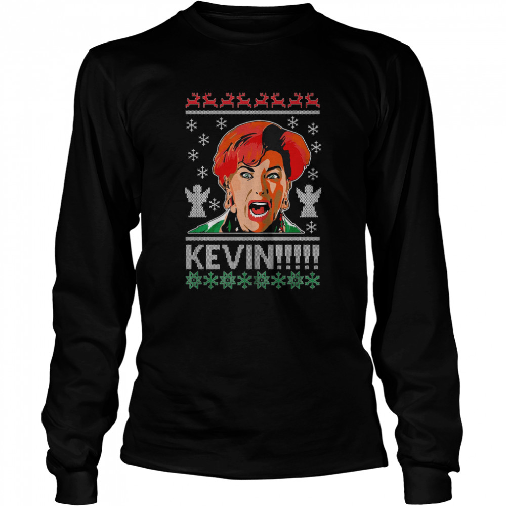 Home Alone Kevin Funny Mens ‘s Party shirt Long Sleeved T-shirt