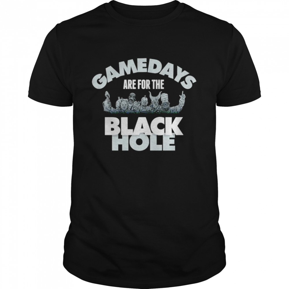 Las Vegas Raiders gamedays are for the black hole shirt