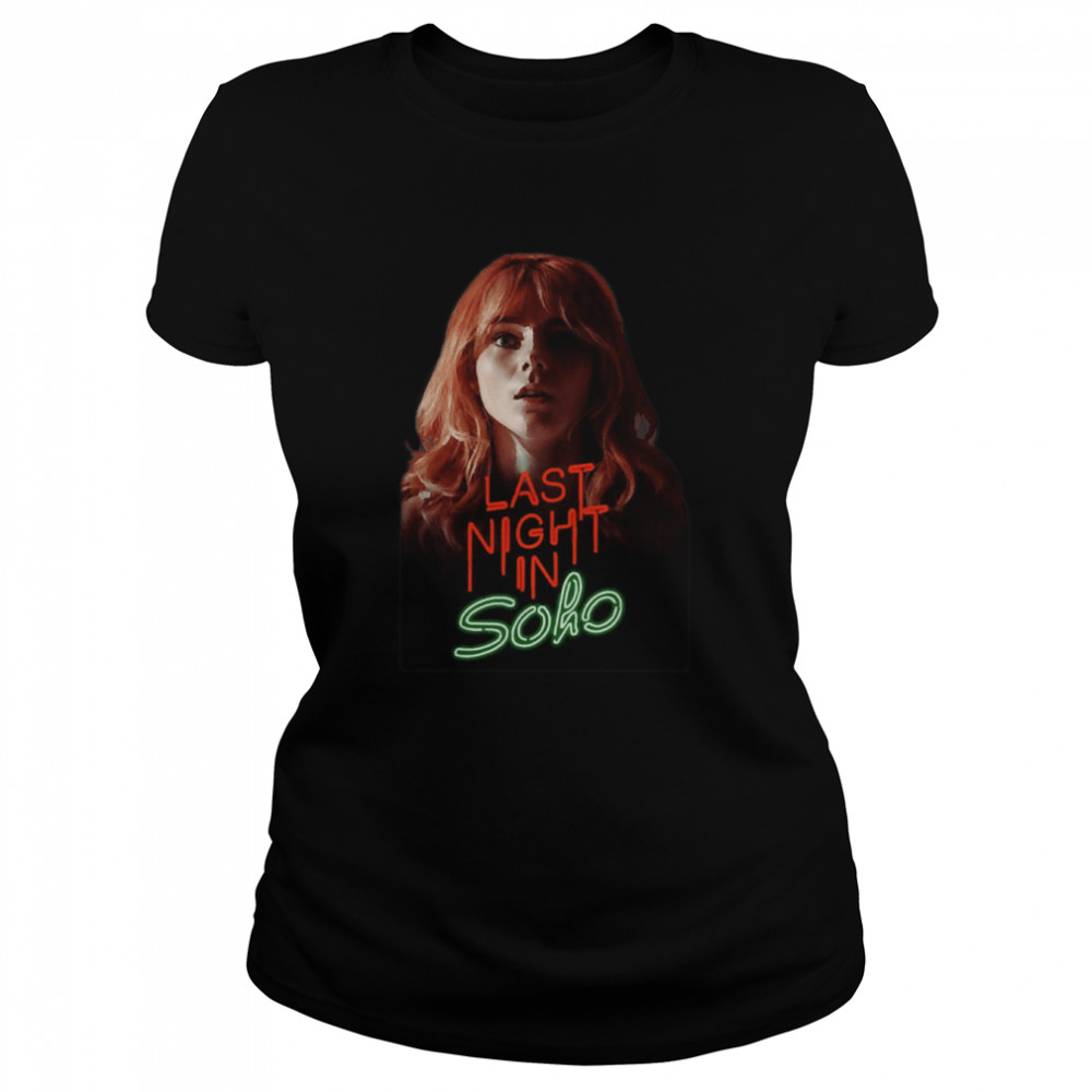 Last Night In Soho 2021 Movie shirt Classic Women's T-shirt