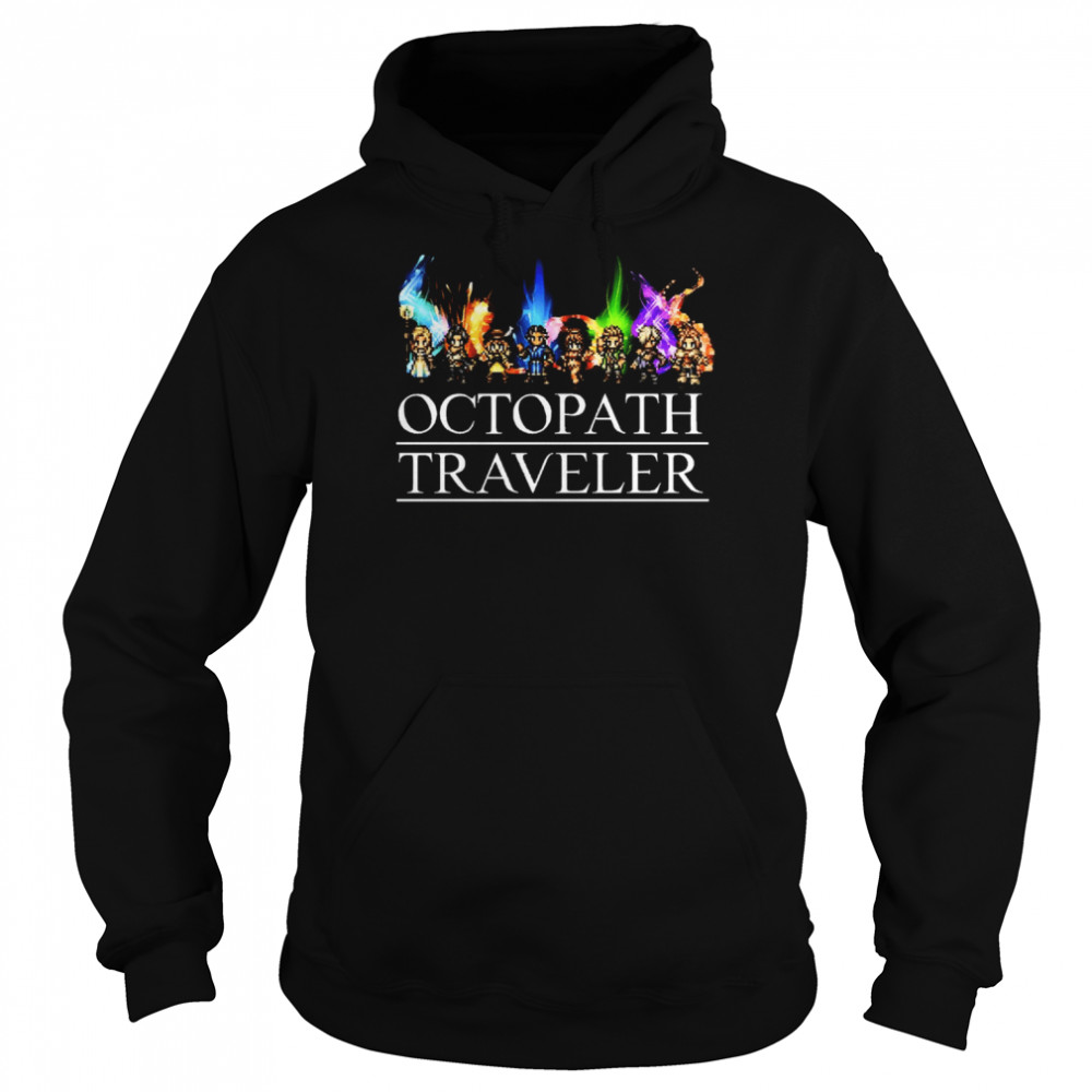 Octopath Traveler shirt Unisex Hoodie