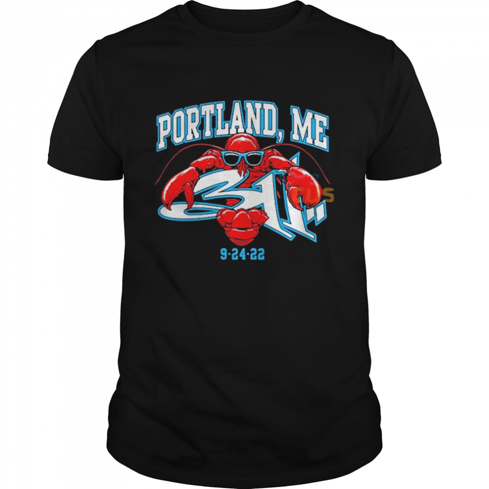 The 311 Portland ME, September 24 2022, State Theatre Maine Event Shirt