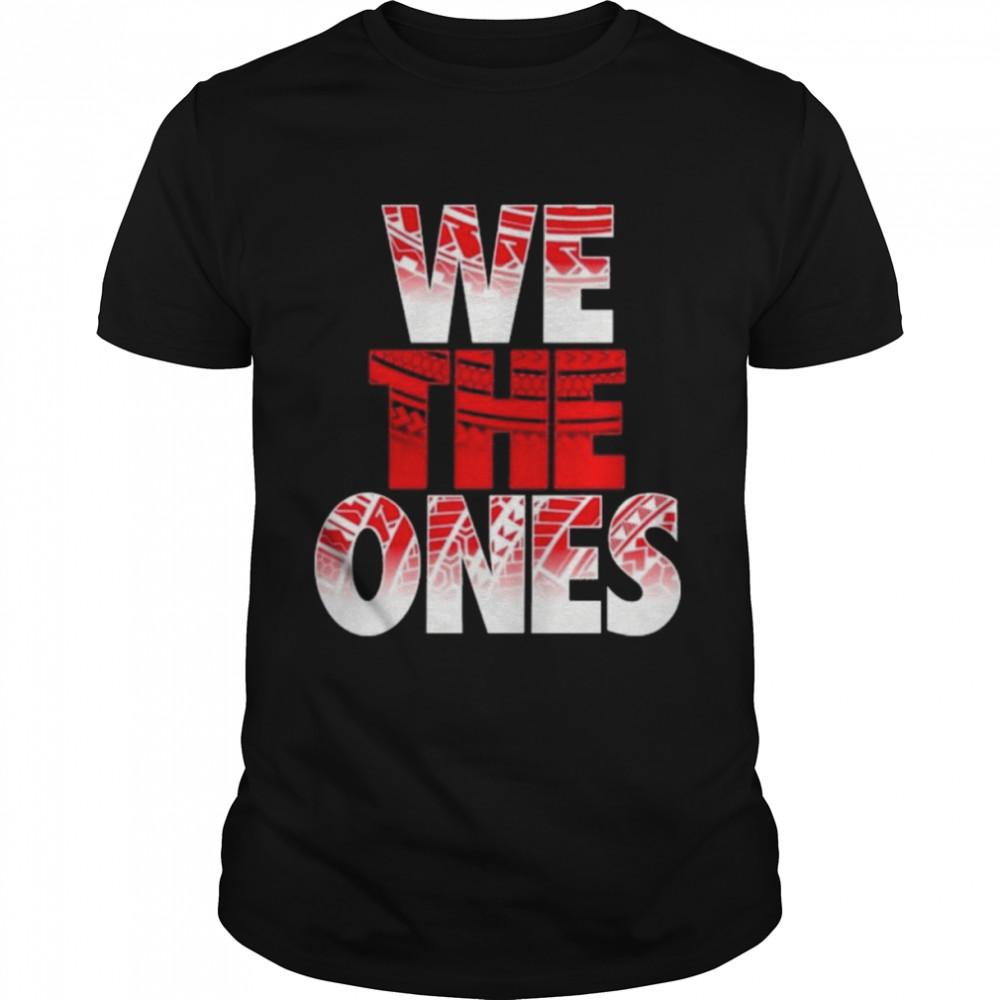 2022 Black The Usos We The Ones Tribal shirt
