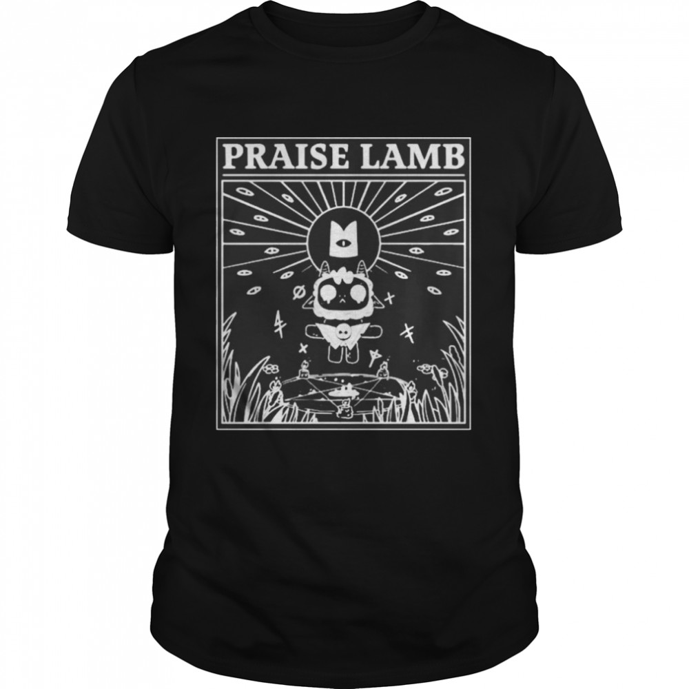 2022 Cult Of The Lamb Merch Cult Of The Lamb Praise Lamb shirt
