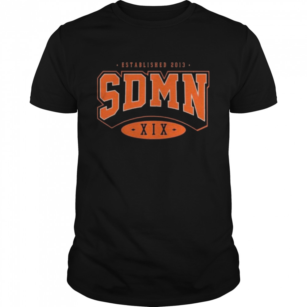 2022 Sidemen Fc Merch Sdmn Varsity shirt