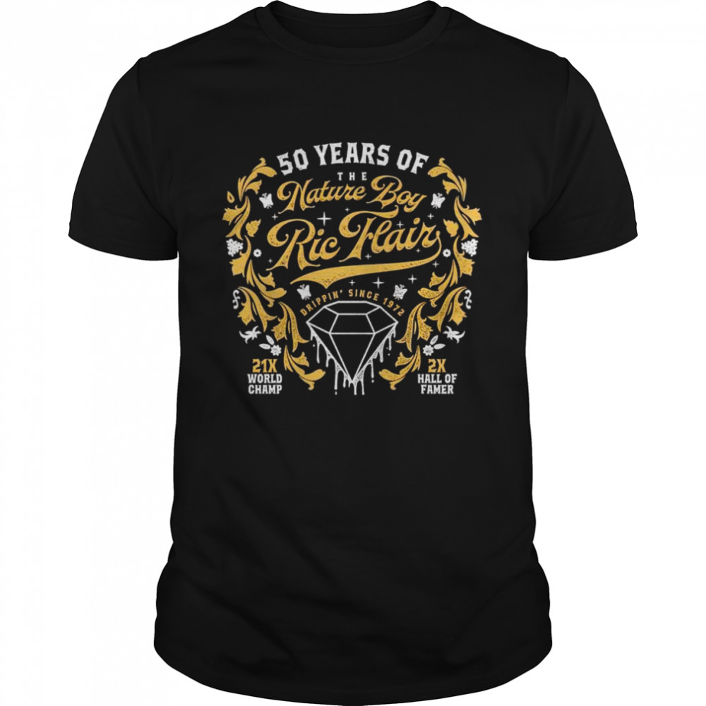 50 years of the Nature Boy Ric Flair shirt