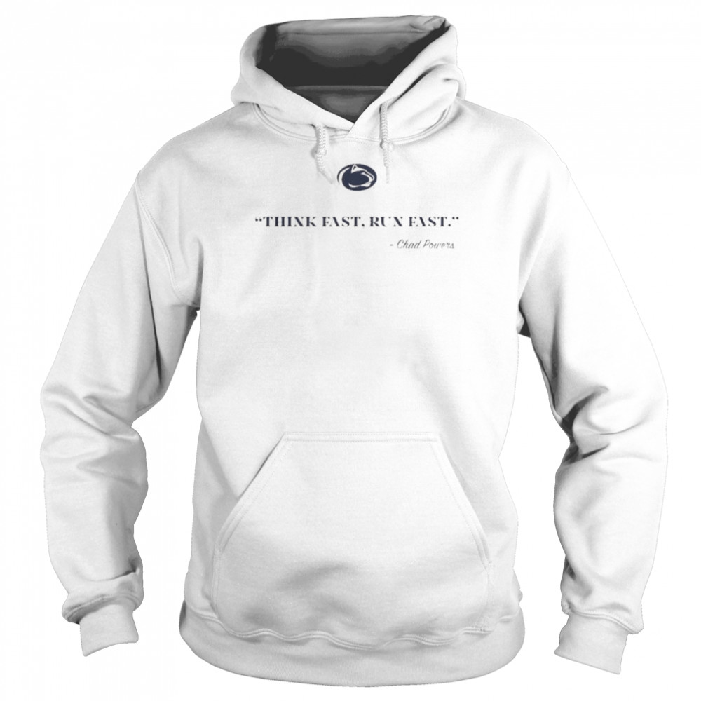 Blue 84 Chad Powers White Penn State Nittany Lions Quote T- Unisex Hoodie
