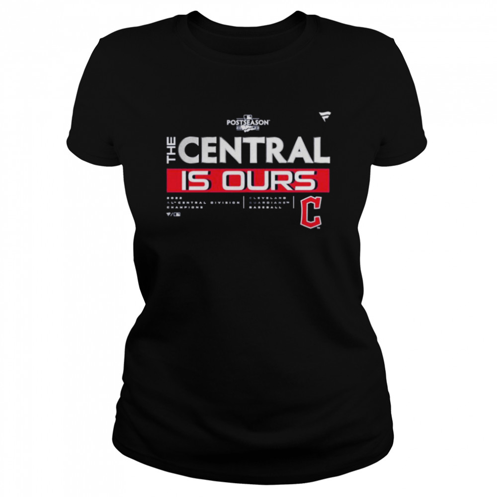 Cleveland Guardians 2022 AL Central Division Champions Locker Room T- Classic Women's T-shirt