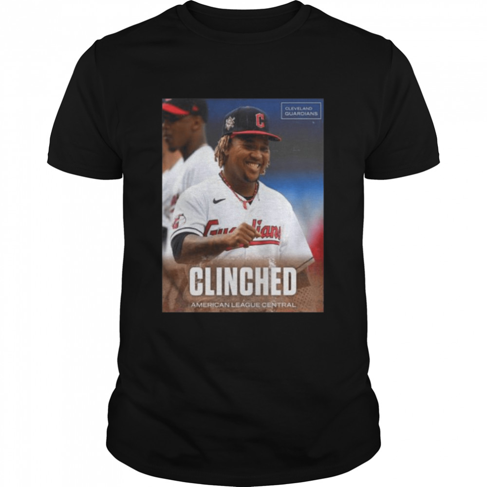Cleveland Guardians Clinched 2022 AL Central Division Champions Gifts T-Shirt