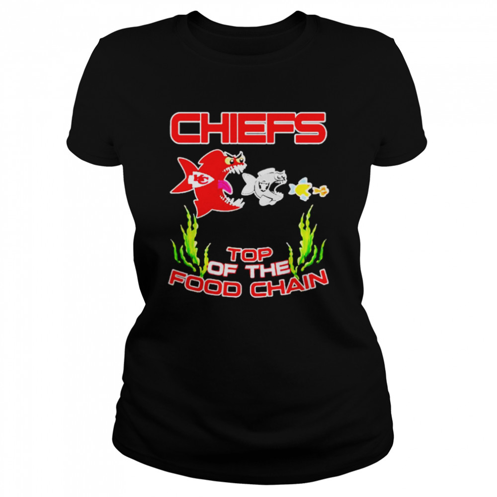 Kansas City Chiefs top of the food chain T-shirt Classic Women's T-shirt